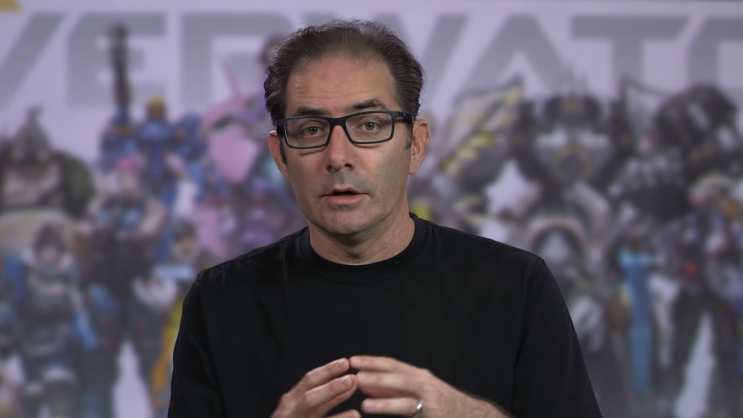 Portret Jeffa Kaplana, byłego pracownika Blizzarda