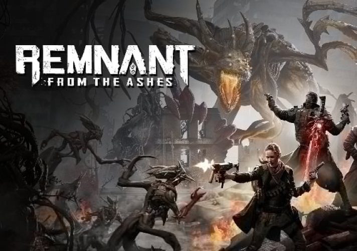 Okładka gry Remnant: From the Ashes na PS5 i Xbox Series