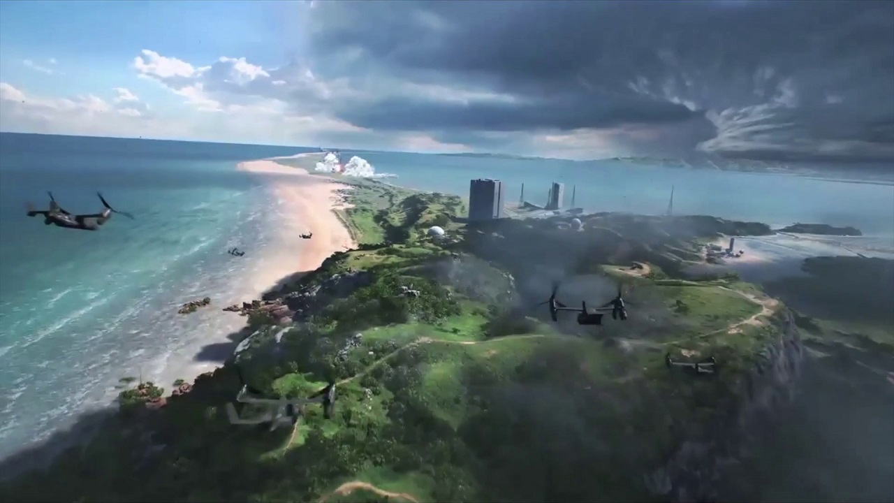 Screen ze zwiastunu Battlefield 6, czyli nowego fpsa DICE