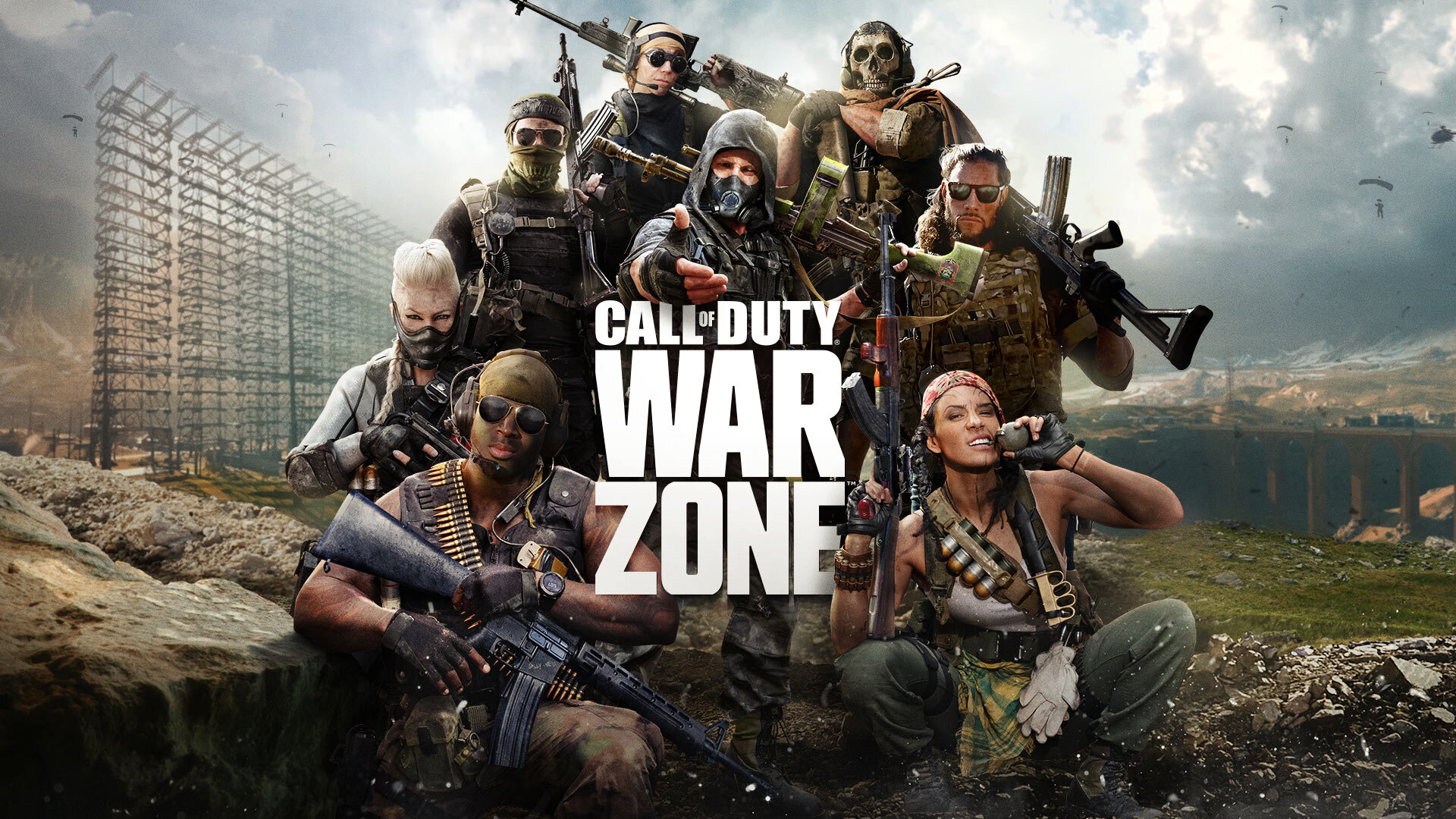 Grafika z gry Call of Duty Warzone, gry podobnej do The Division: Heartland